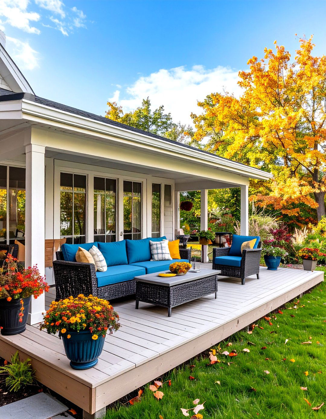 Simple Pressure Treated Lumber Frame - 30 inexpensive screened in deck ideas