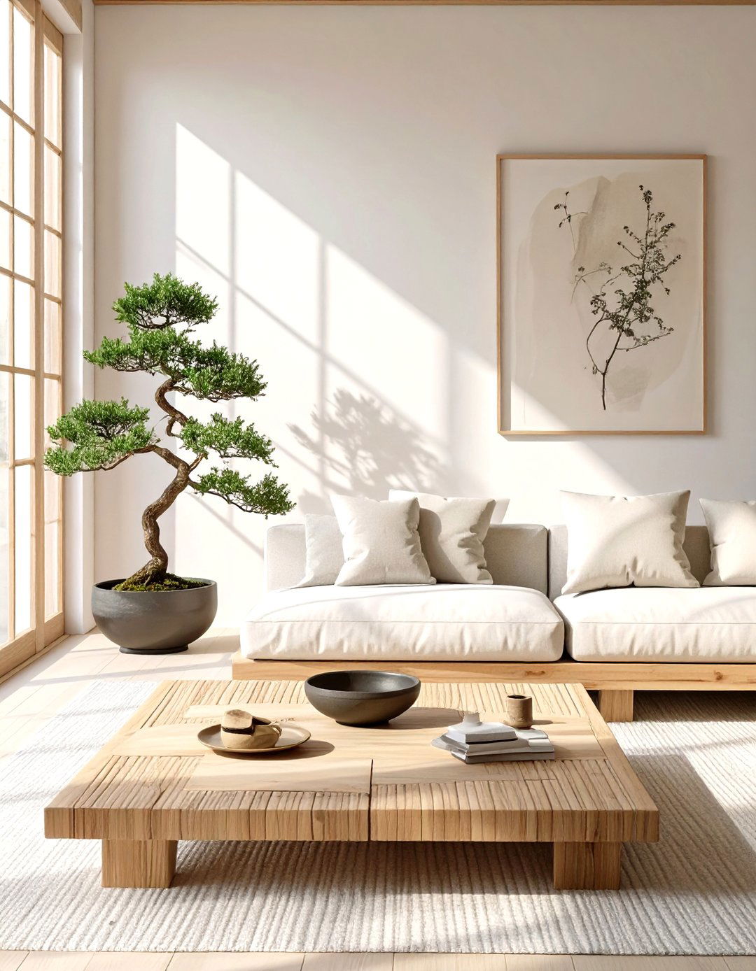 Simple and Serene Zen Living Room - 30 cute living room ideas