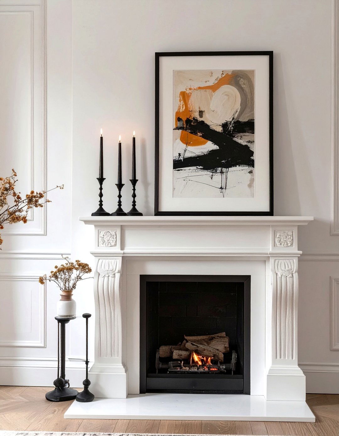 Simplify Your Mantelpiece Decor - 30 simple living room ideas