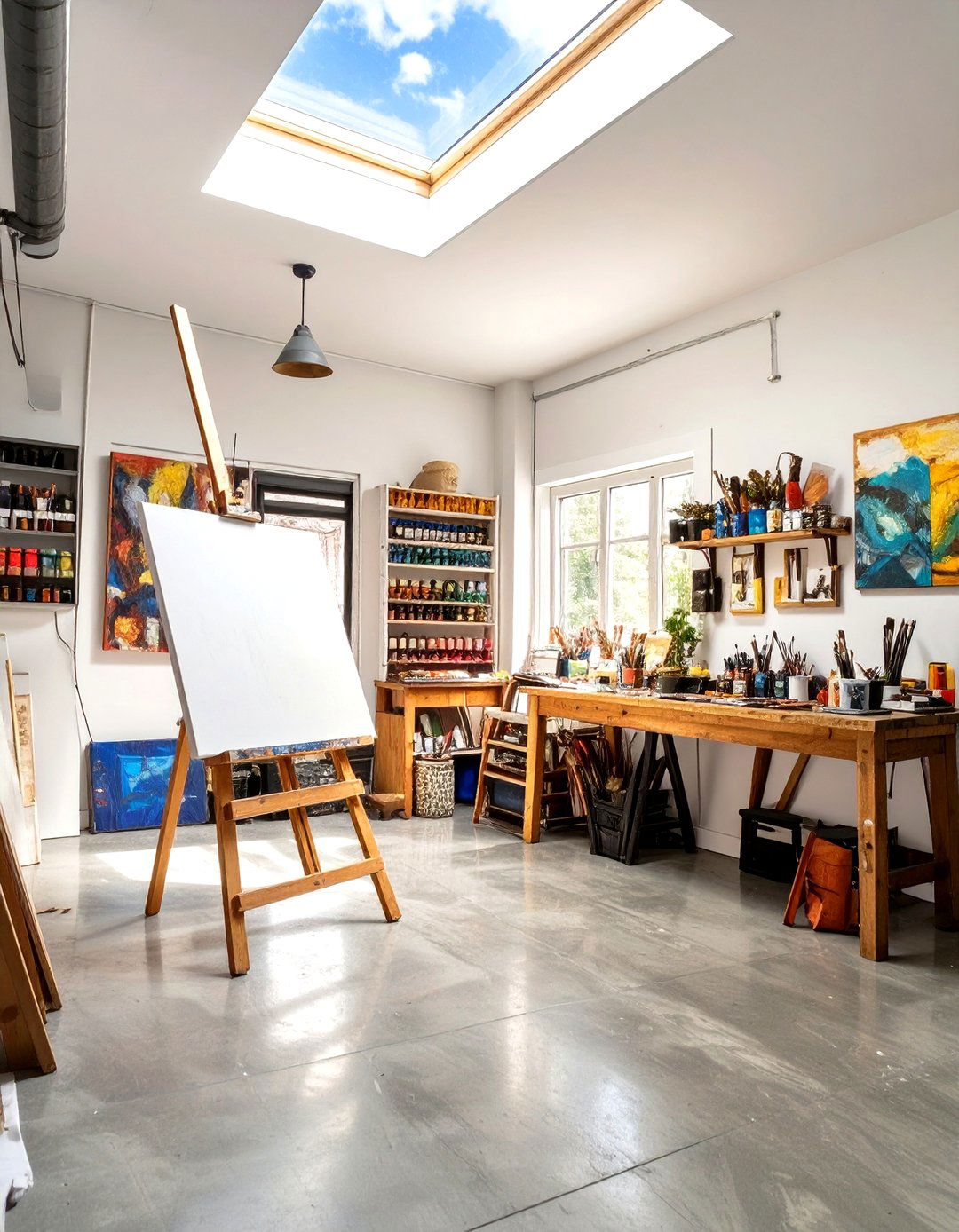 Single Car Garage Art Studio Conversion - 30 single car garage conversion ideas
