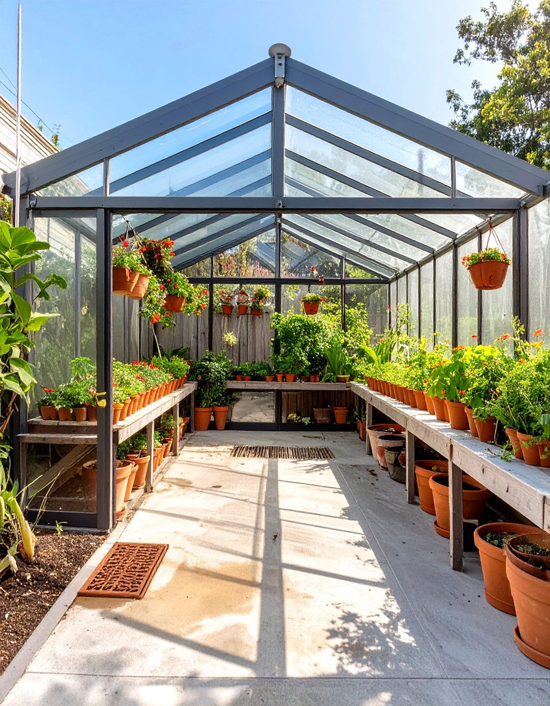 Single Car Garage Greenhouse Potting Shed Conversion - 30 single car garage conversion ideas