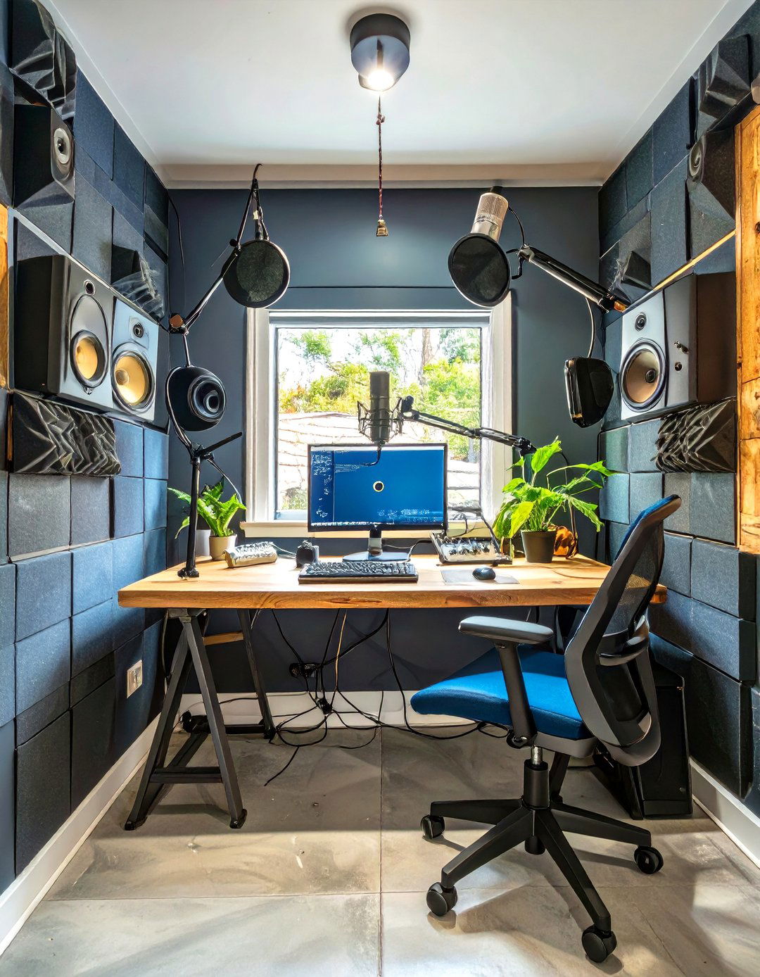 Single Car Garage Podcast Recording Booth Conversion - 30 single car garage conversion ideas