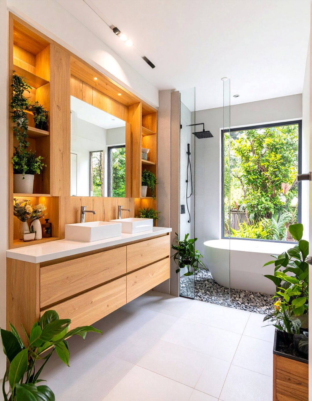 Single Glass Panel Shower Screen