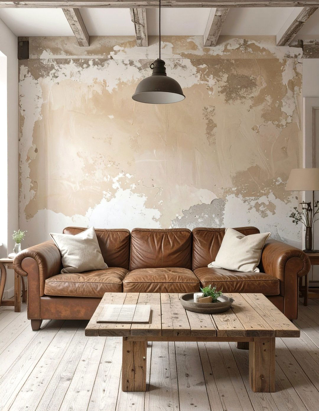 Sketched Cityscape Living Room Wallpaper - 30 classy wallpaper designs for living room