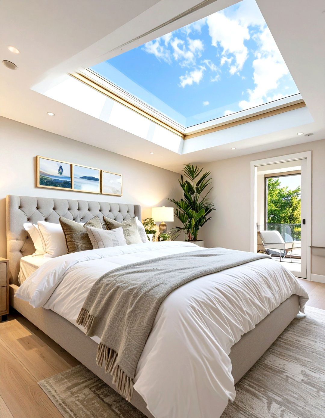 Skylight Feature Bedroom - 30 master bedroom ideas modern