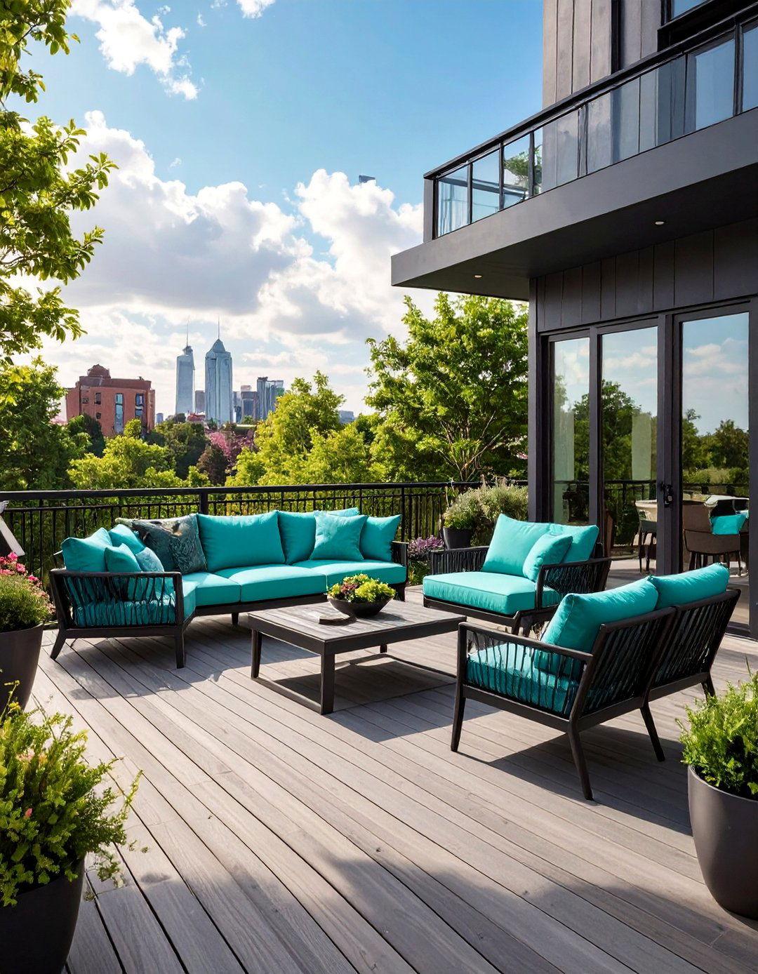 Slate Gray Deck Paint - 30 deck color ideas