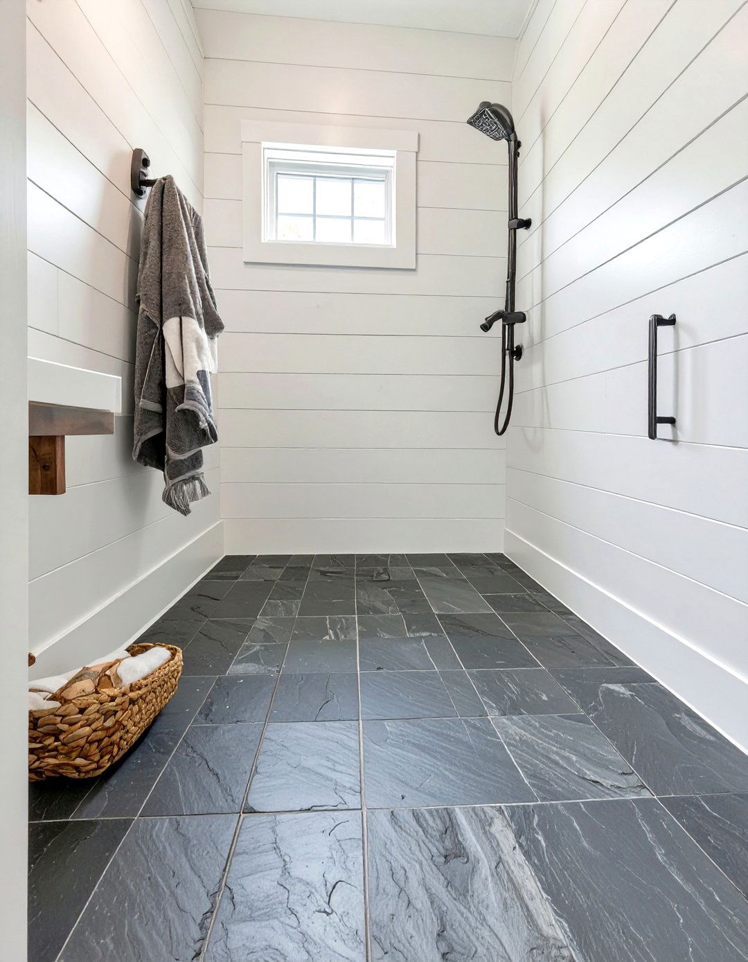 Slate Tile Shower Floor - 30 shower floor ideas