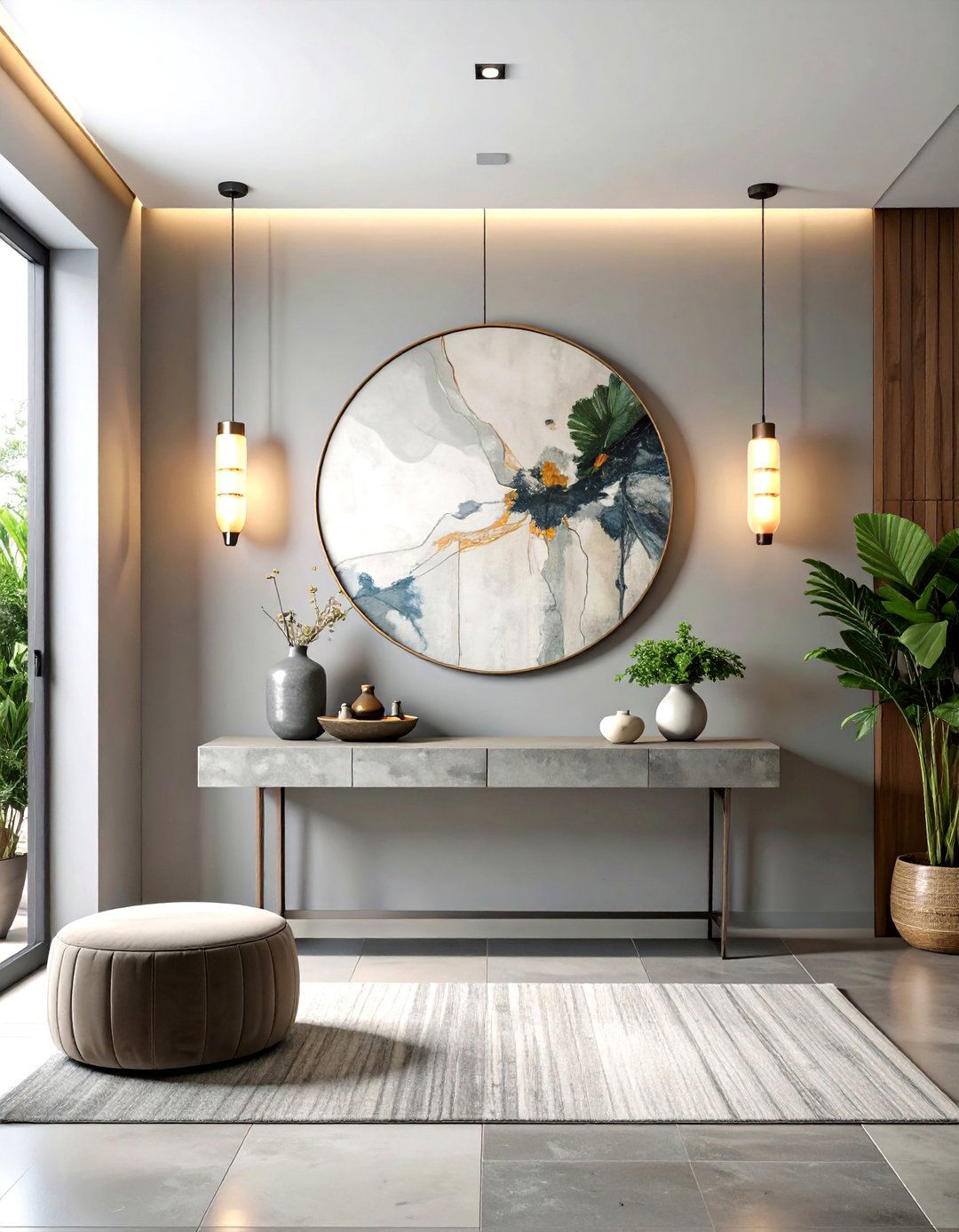 Sleek Contemporary Entryway - 30 ai entryway makeover ideas