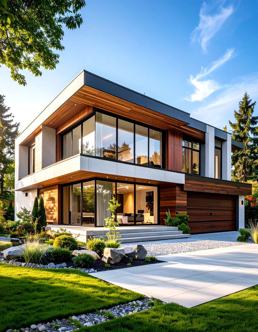 Sleek Contemporary House Design - 30 exterior house design ideas