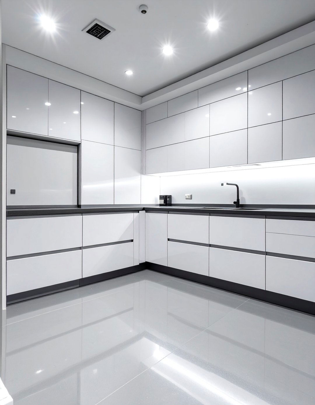 Sleek Minimalist Garage Cabinets - 30 garage cabinets ideas