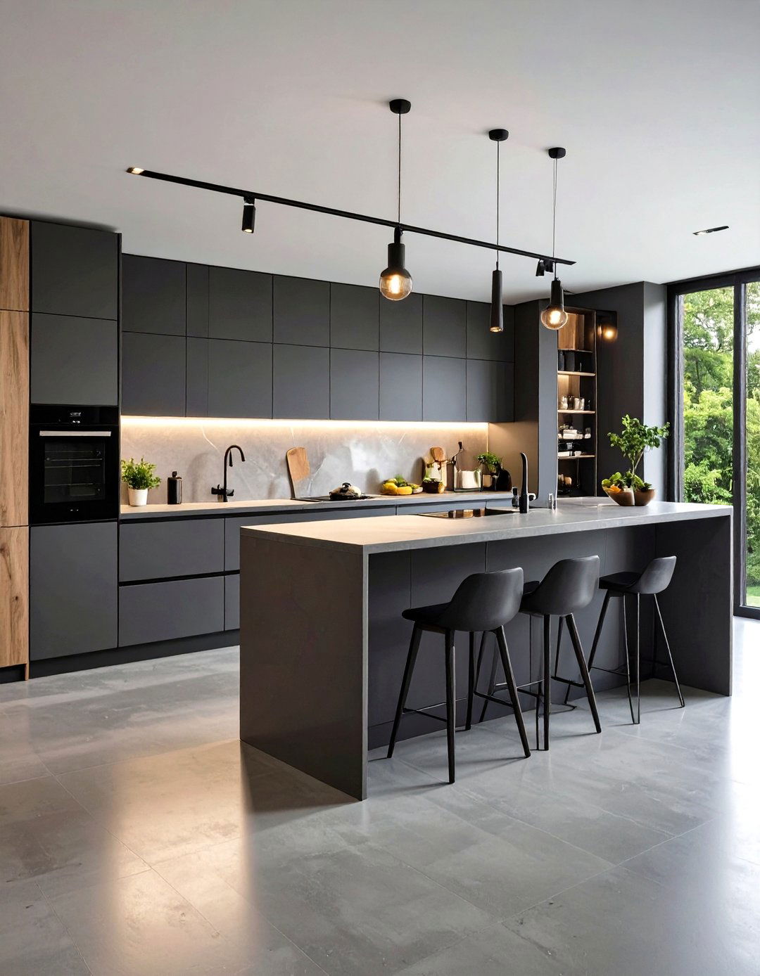 Sleek Minimalist Kitchen Design - 30 kitchen designs photo gallery