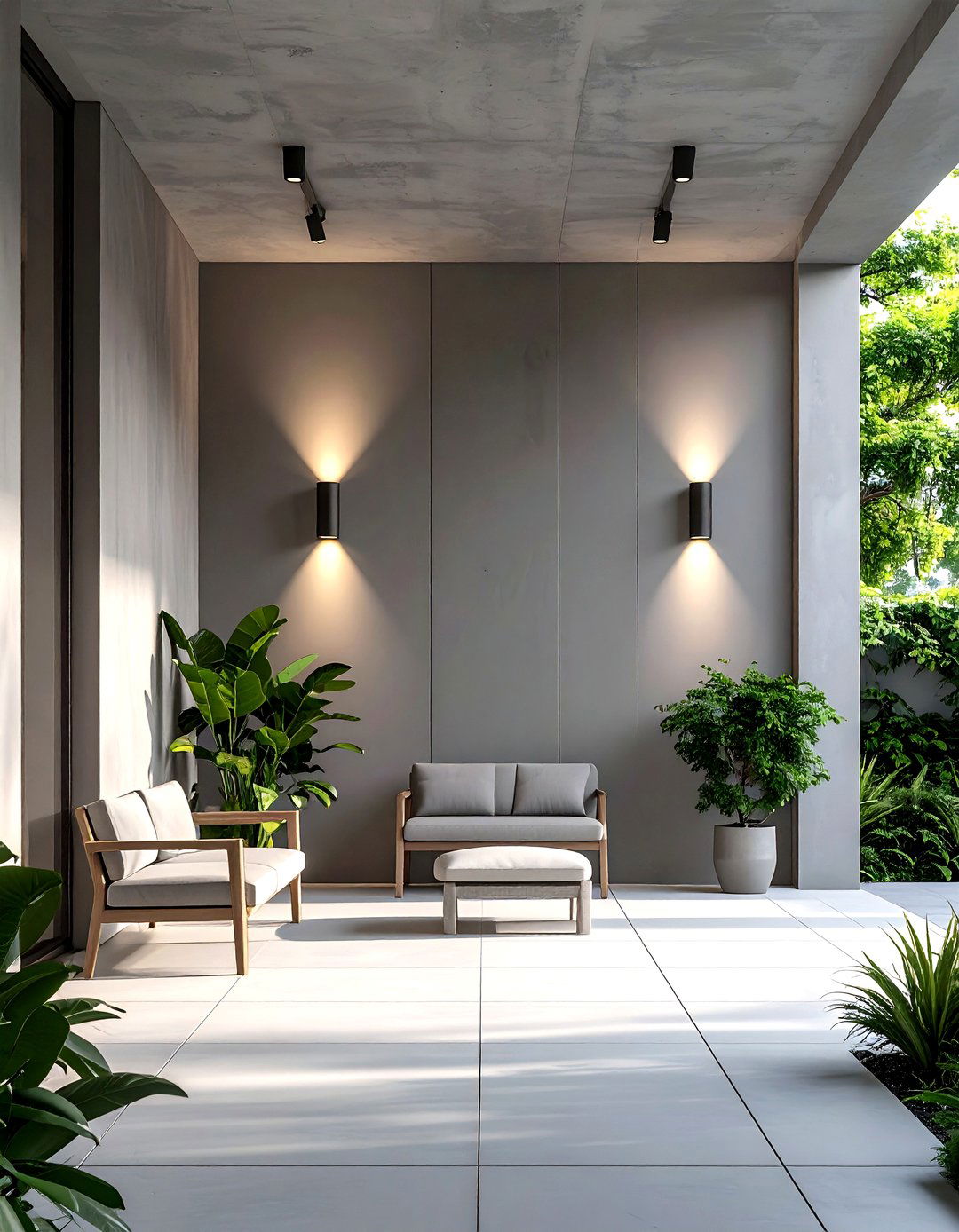 Sleek Minimalist Porch Lighting - 30 front porch lighting ideas