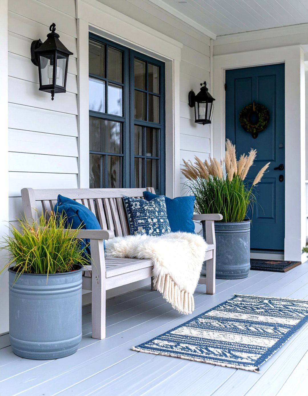 Sleek Scandinavian Front Porch - 30 front porch design ideas photos