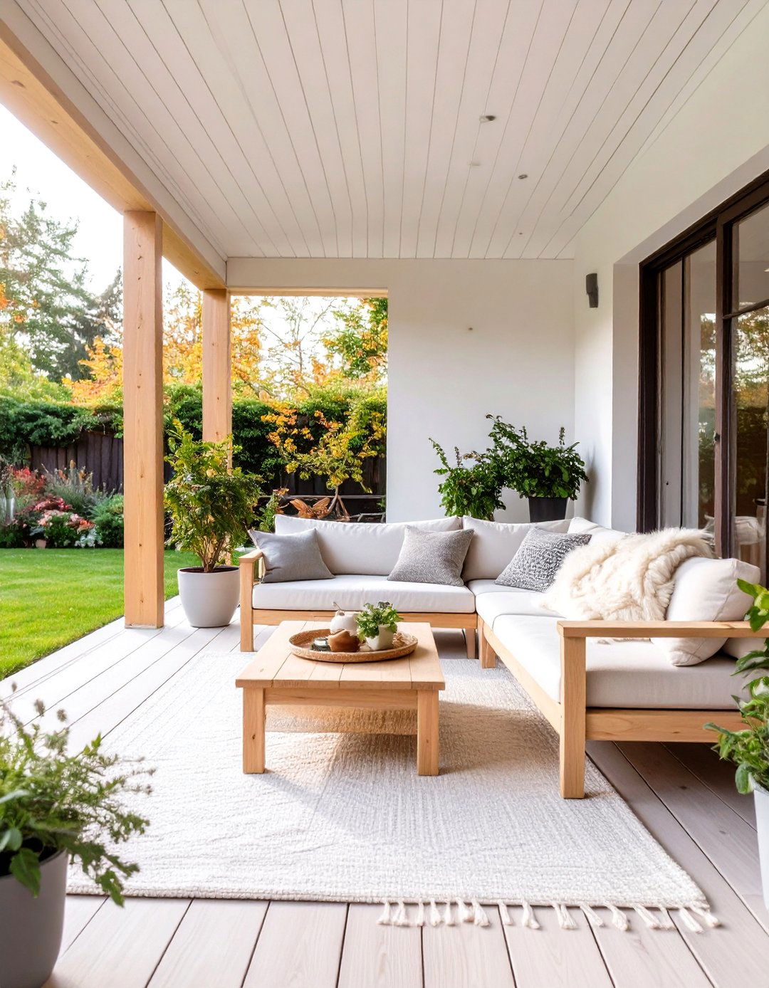 Sleek Scandinavian Porch Style - 30 backyard porch ideas