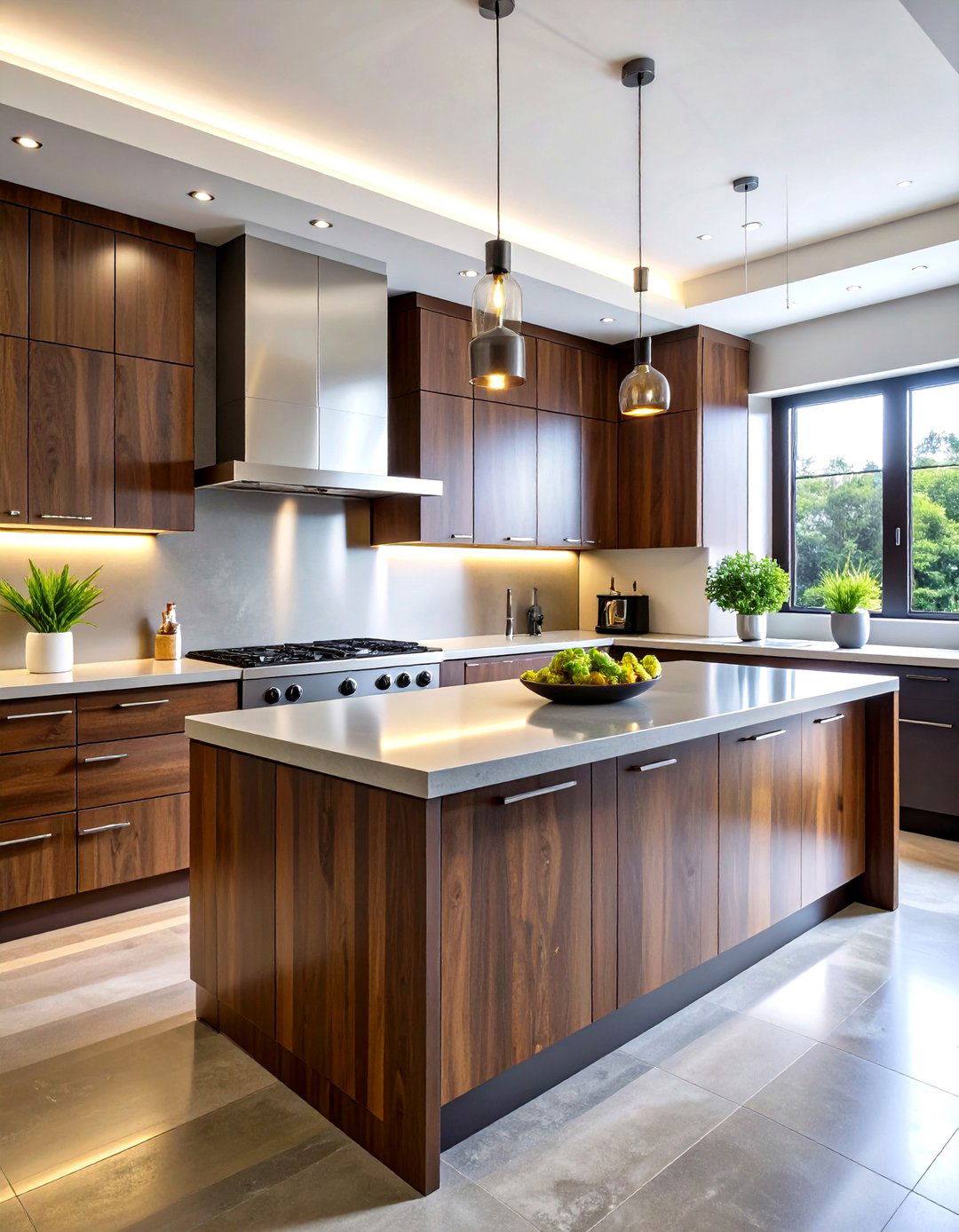 Sleek Stainless Steel Sheet Backsplash - 30 easy backsplash ideas
