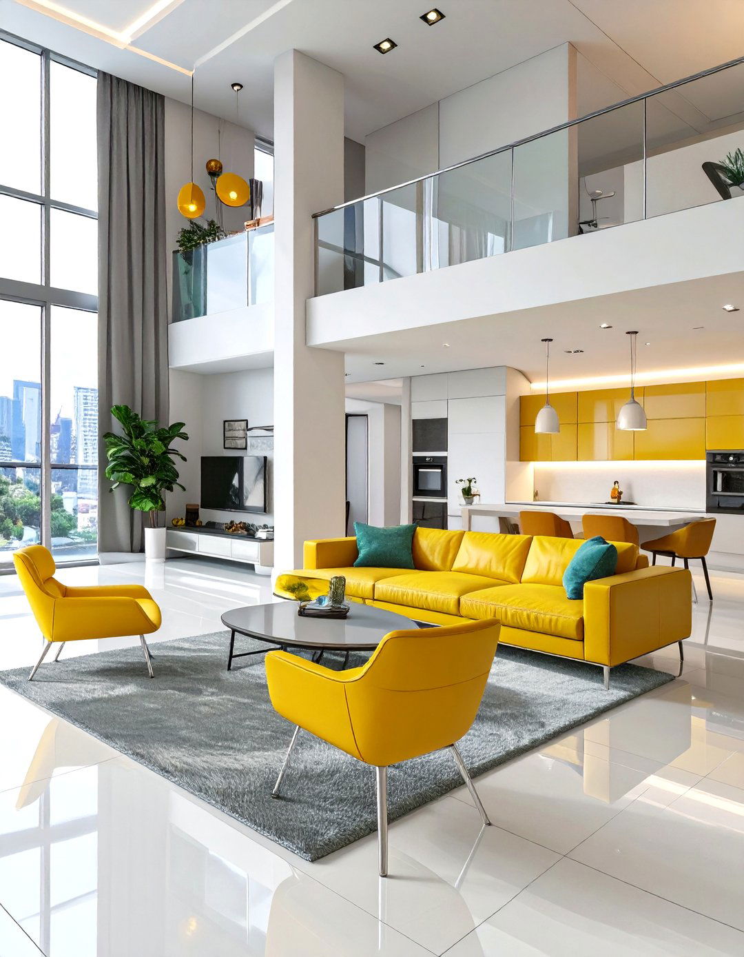 Sleek Urban Modern Apartment - 30 home design furniture ideas