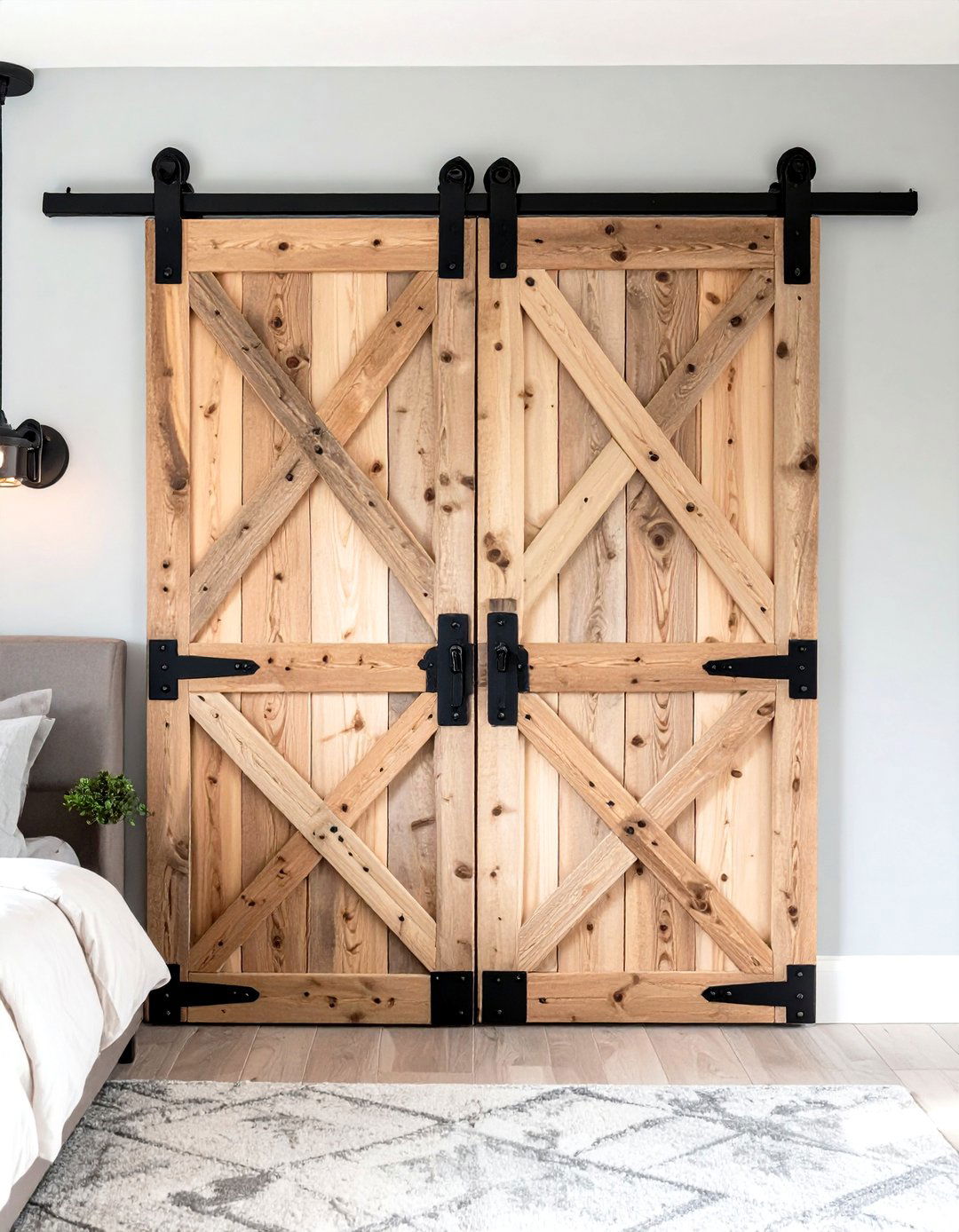 Sliding Barn Bedroom Door - 30 bedroom door ideas