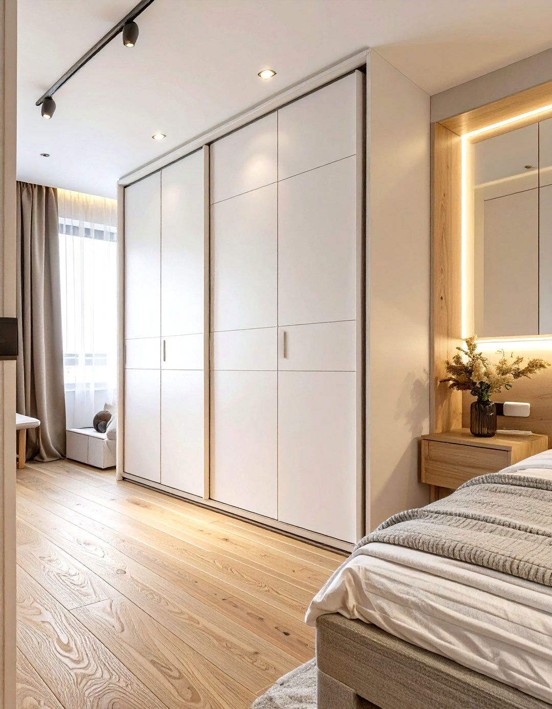 Sliding Door Wardrobe for Space Efficiency - 30 wardrobe ideas