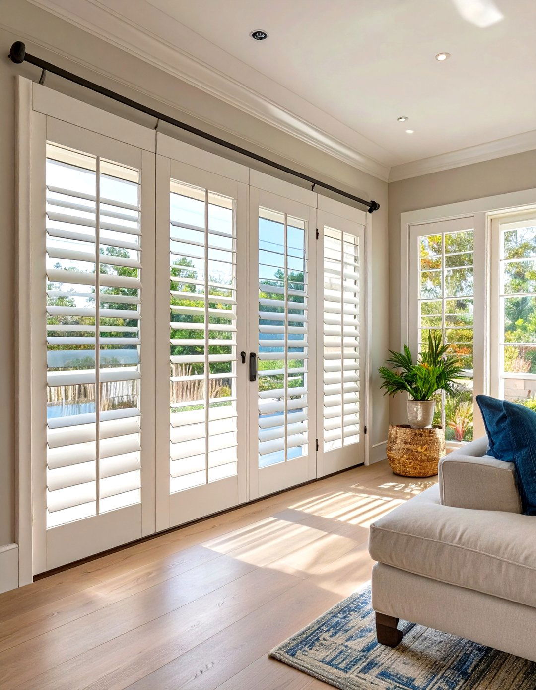 Sliding Shutter Panels for Sliding Patio Doors - 30 sliding patio door blinds ideas