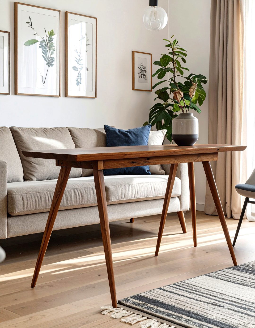Slim Console Table Furniture - 30 small living room furniture ideas