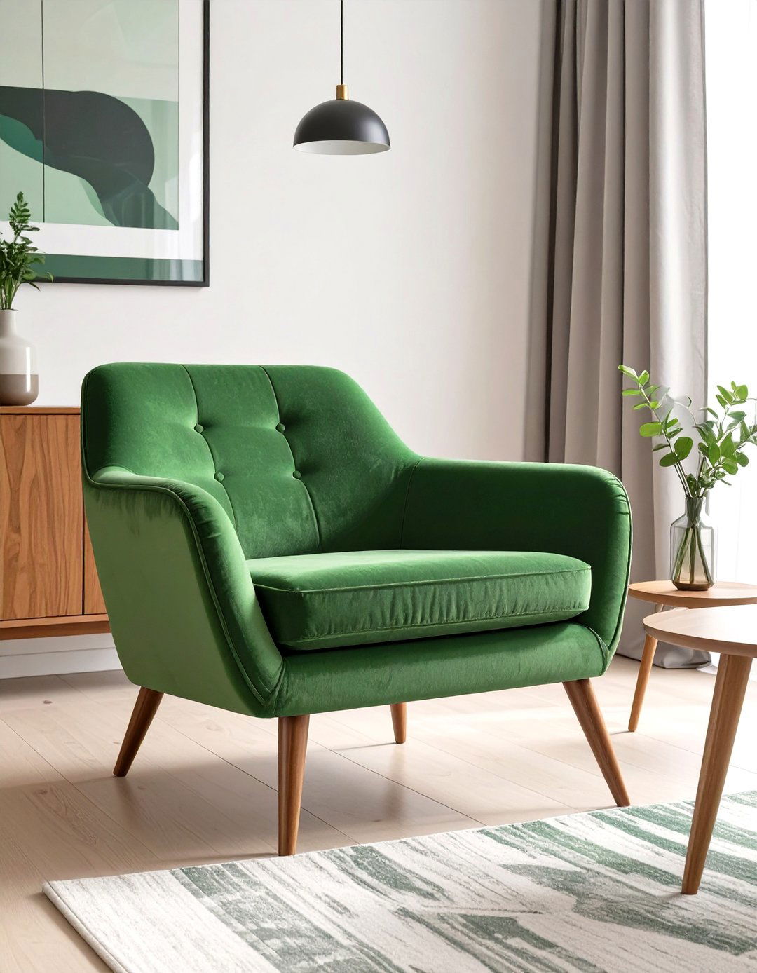 Slim Profile Armchair Furniture - 30 small living room furniture ideas