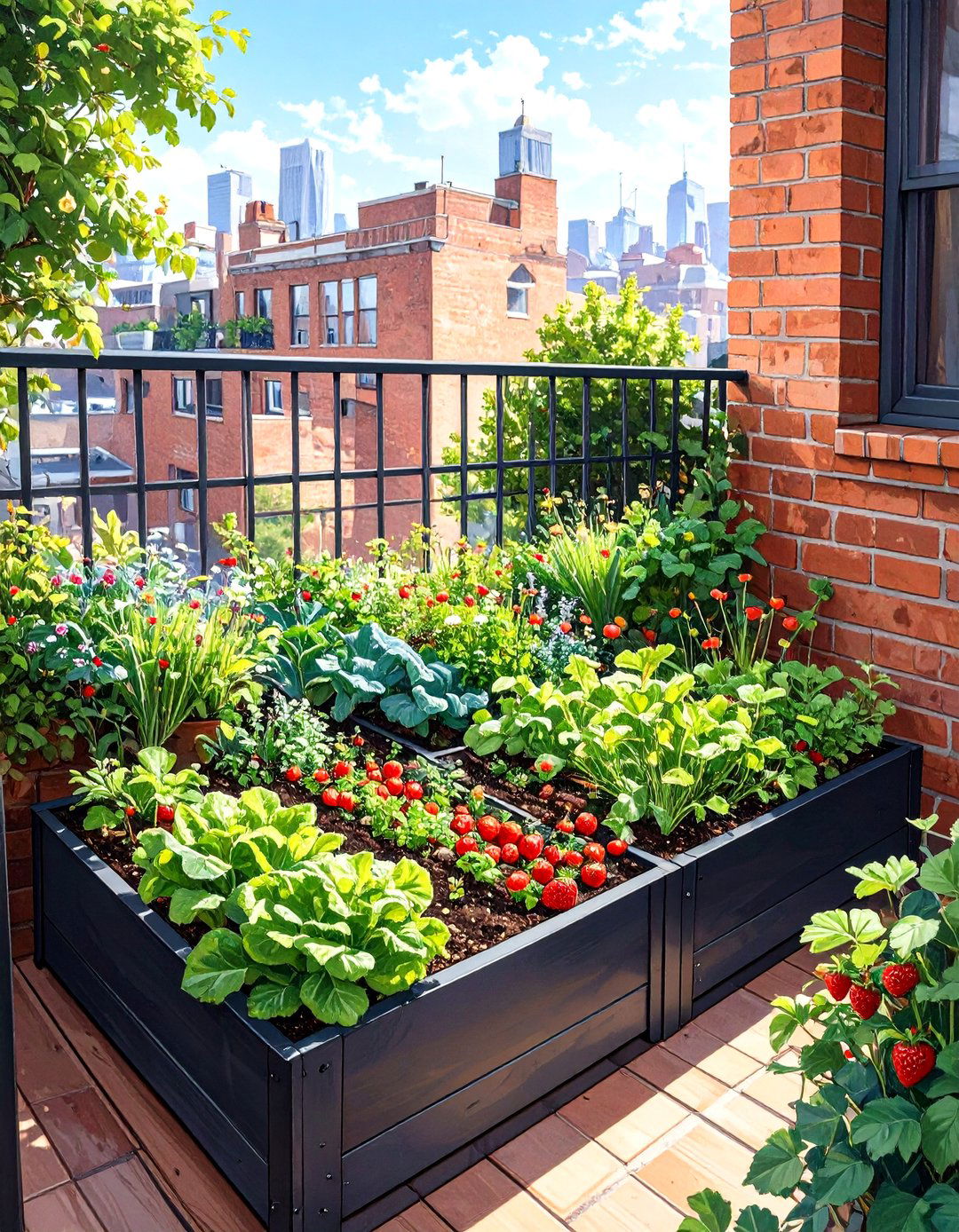 Slim Profile Raised Garden Beds - 30 modern raised garden bed ideas