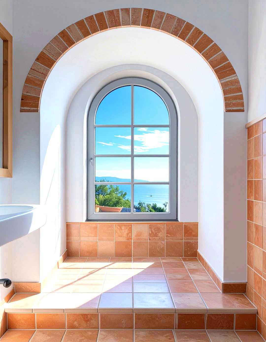 Small Arched Bathroom Window - 30 small bathroom window ideas