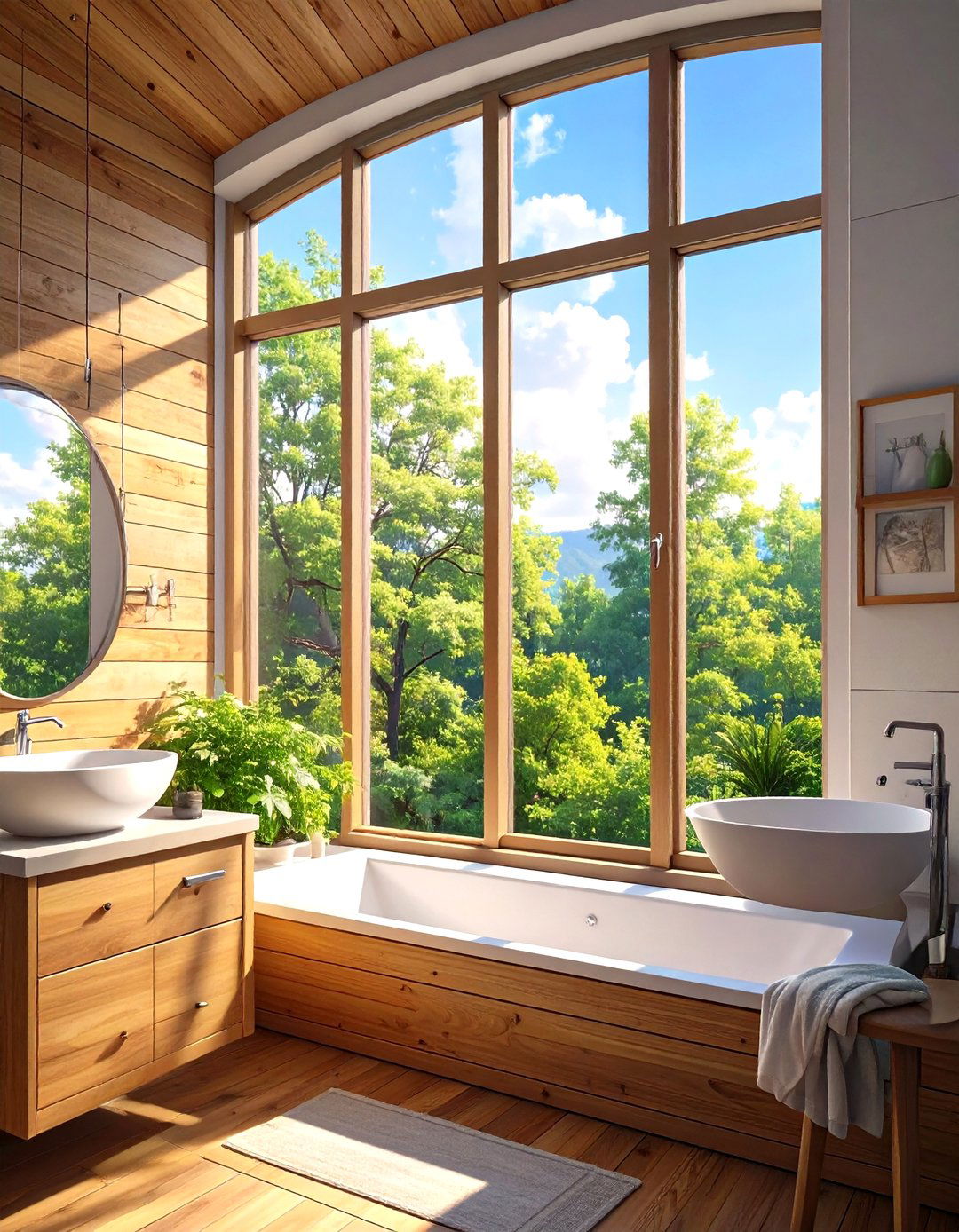 Small Bathroom Corner Window - 30 small bathroom window ideas