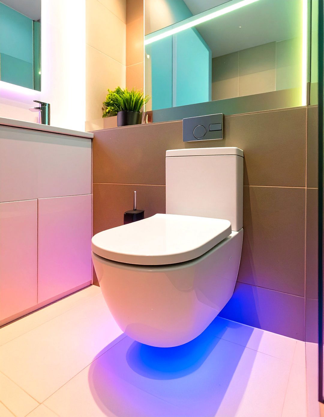 Small Bathroom Smart Toilets - 30 small bathroom trends 2025