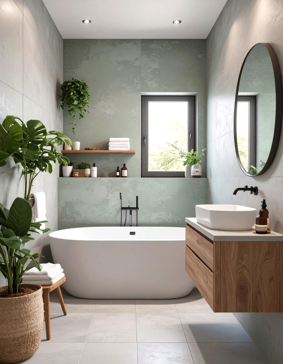 Small Bathroom Textured Wall Finishes - 30 small bathroom trends 2025