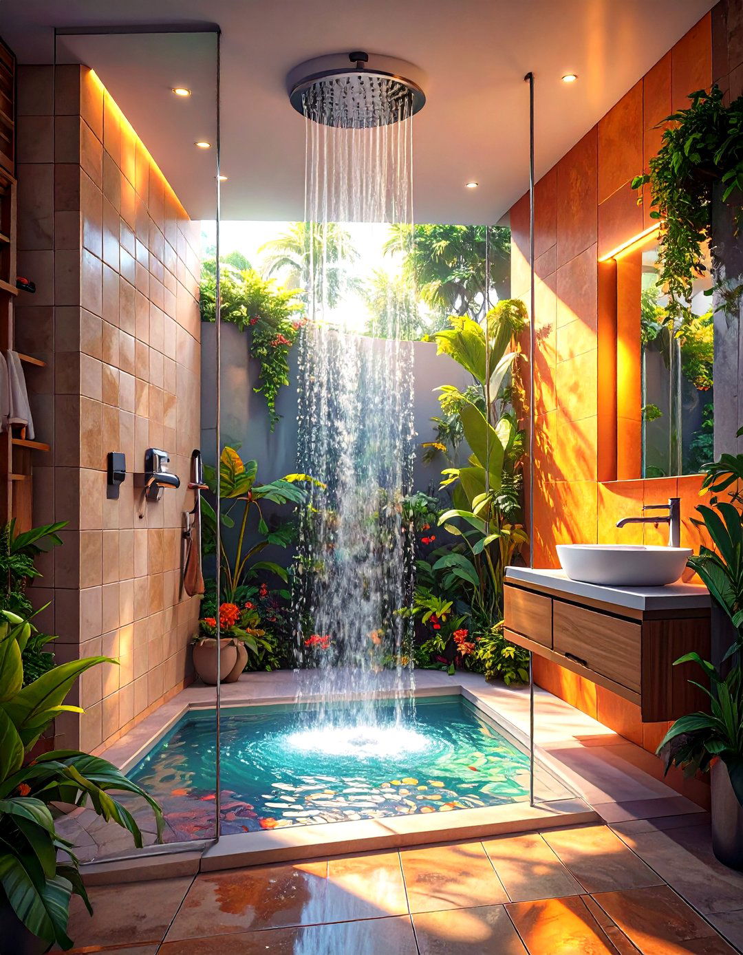 Small Bathroom Wet Room Design - 30 small bathroom trends 2025