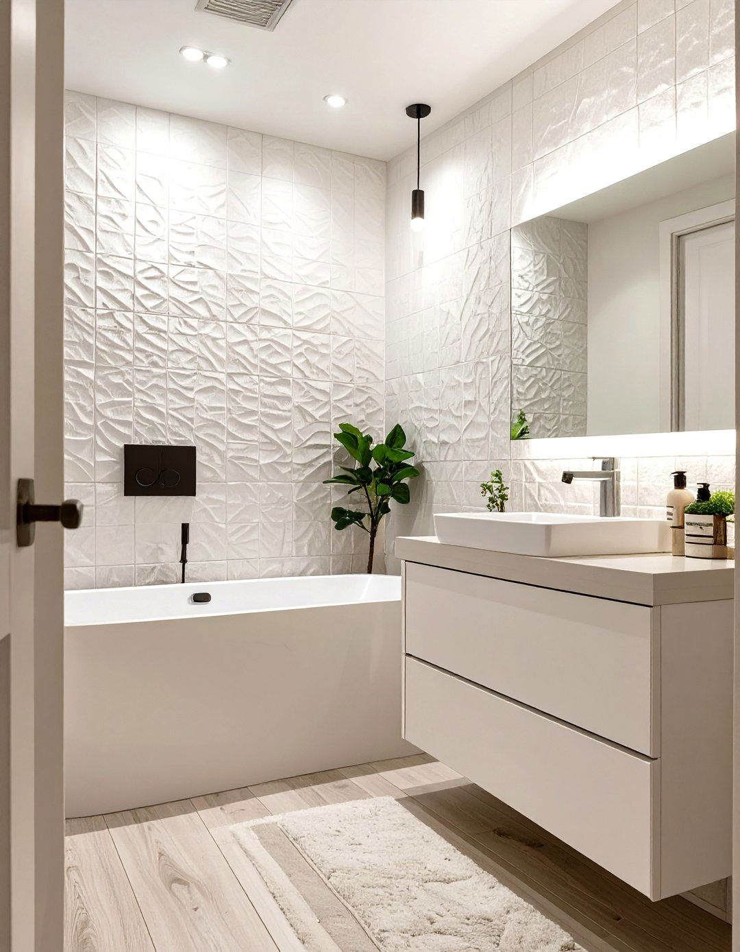 30 Small White Bathroom Ideas for a Bright, Airy Look