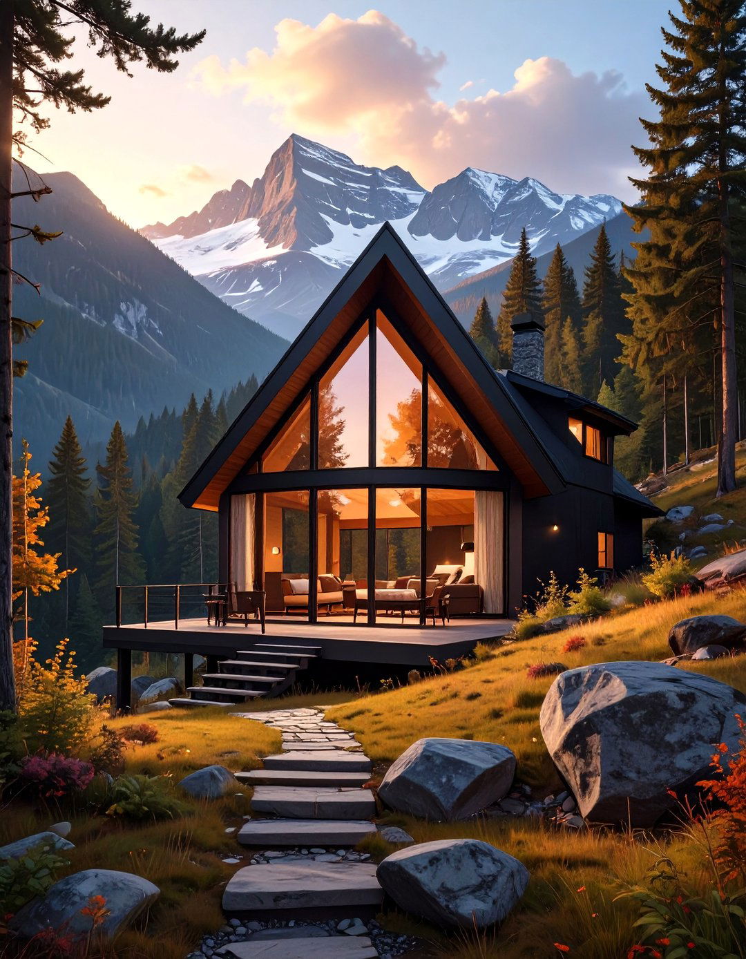 Small Bedroom A Frame House Plan - 30 small 2 bedroom house plans and designs