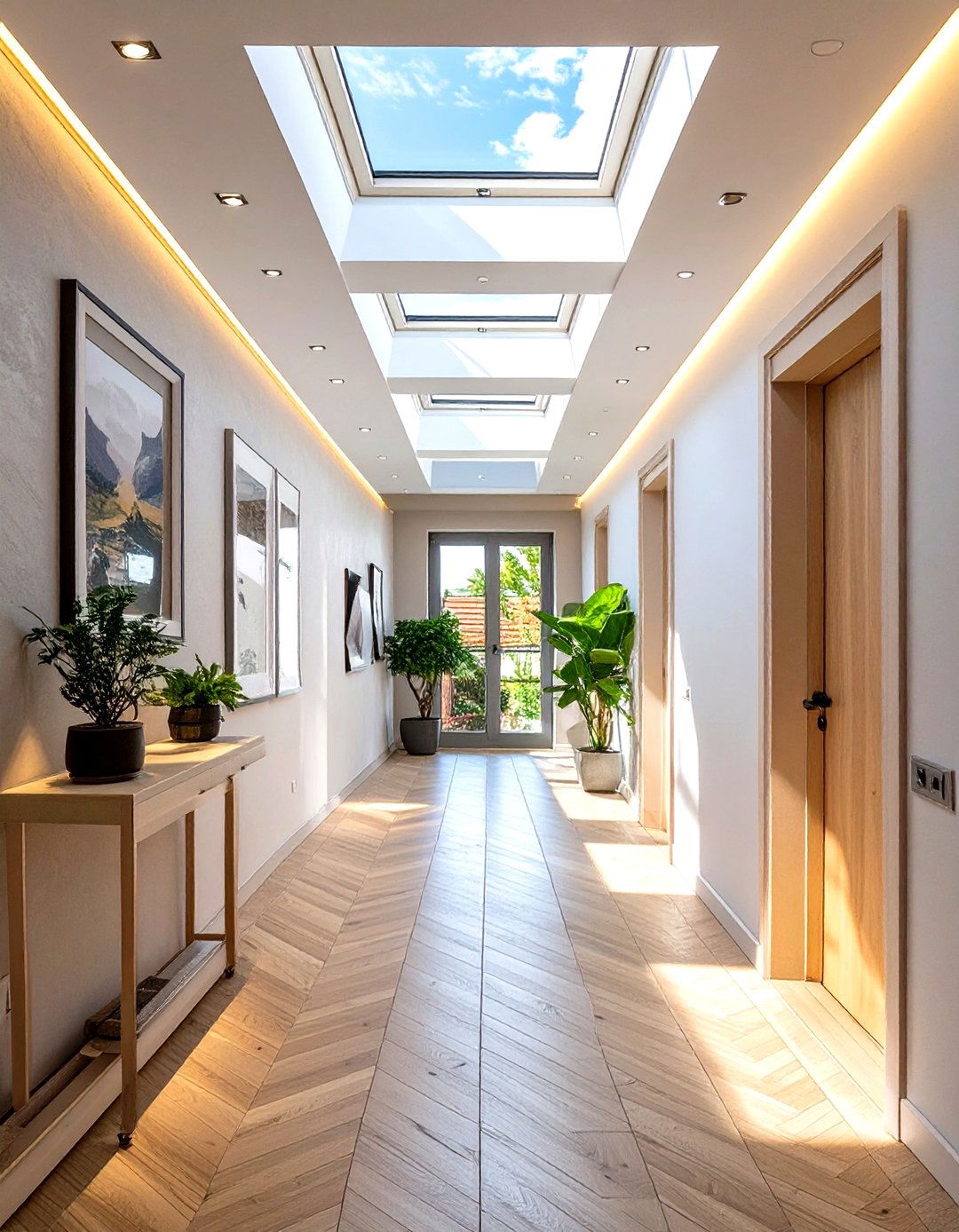 Small Bedroom House Plan with Skylights - 30 small 2 bedroom house plans and designs