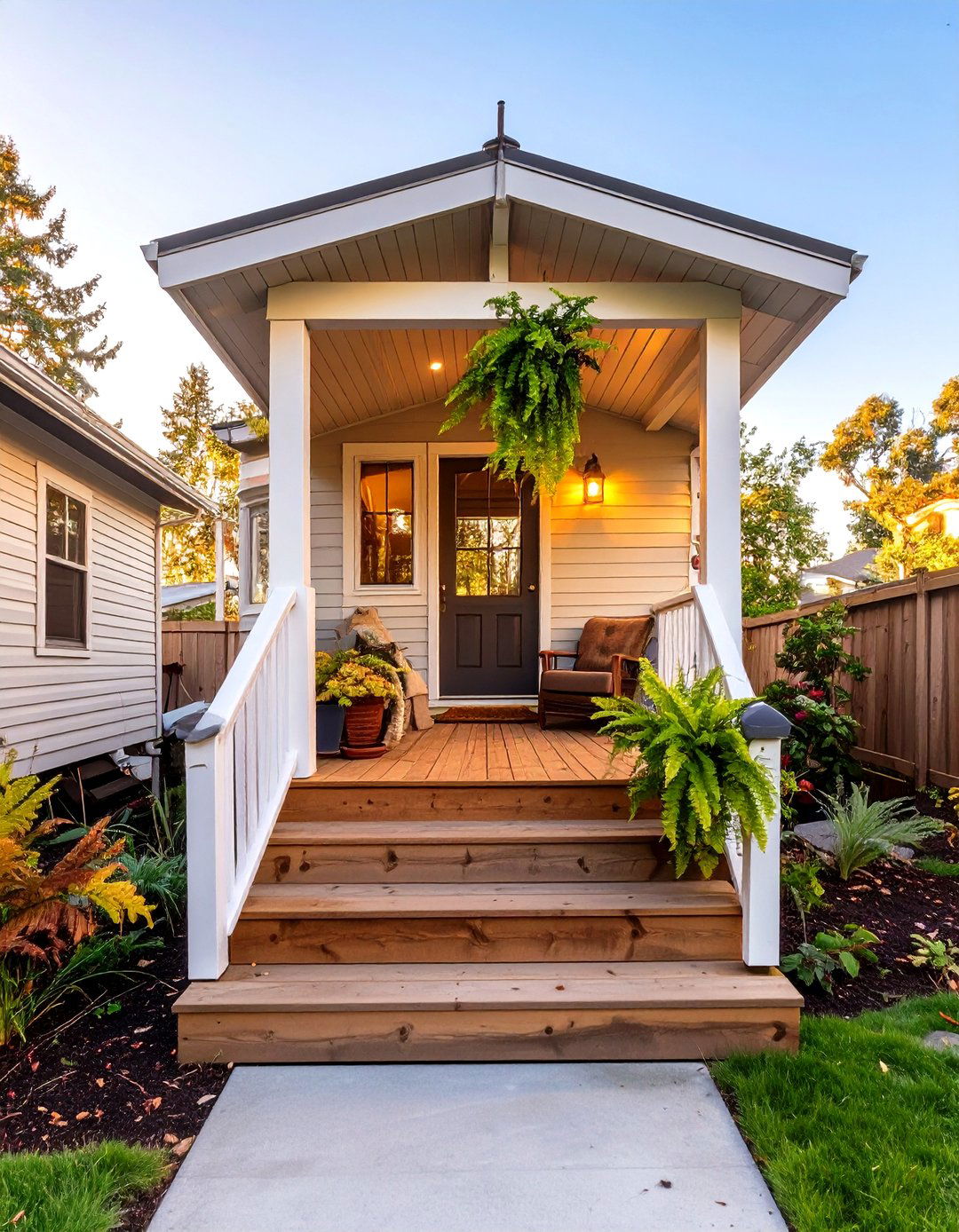 Small Bump Out Porch - 30 single wide mobile home porch ideas