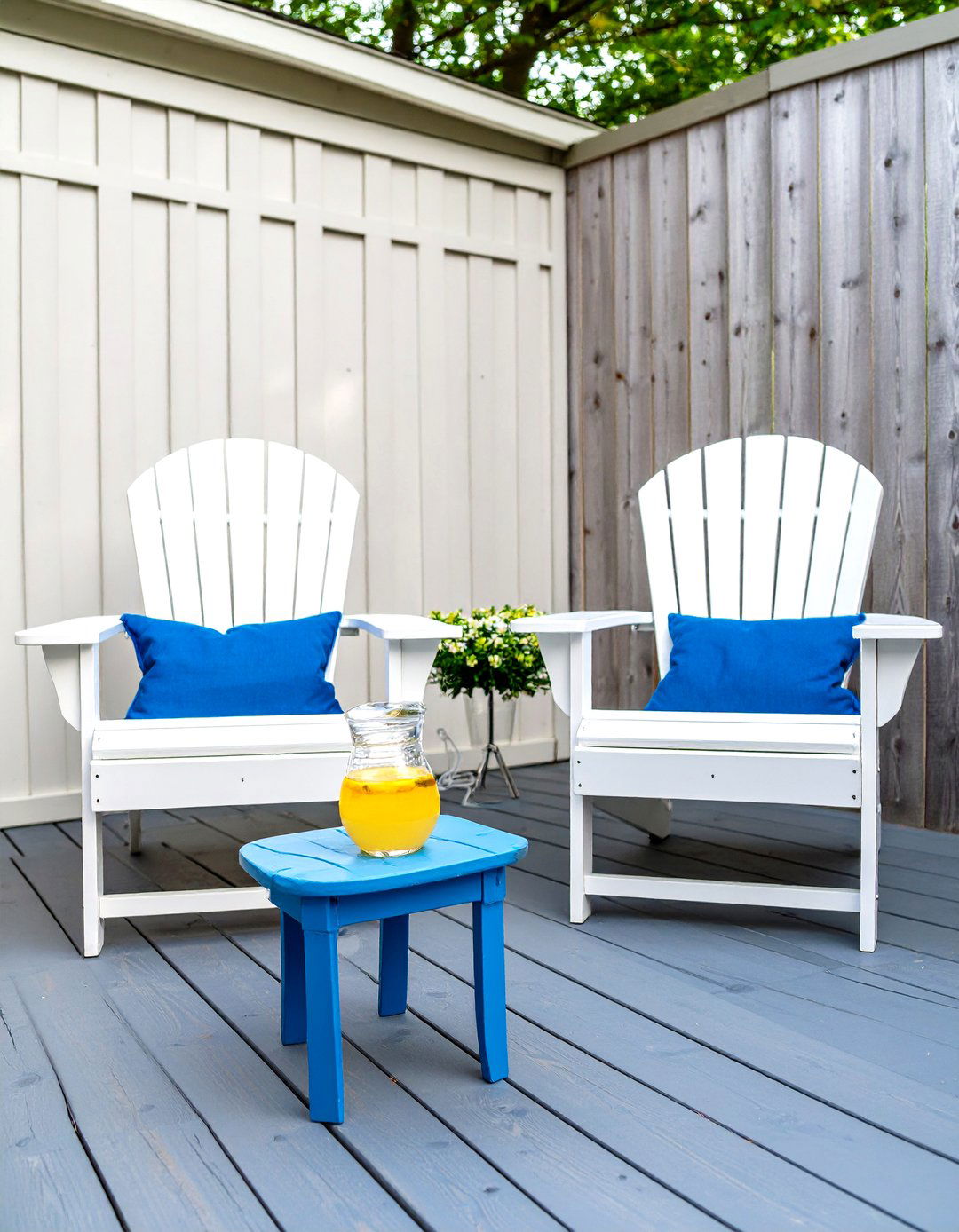 Small Deck for a Seating Nook - 30 simple deck ideas