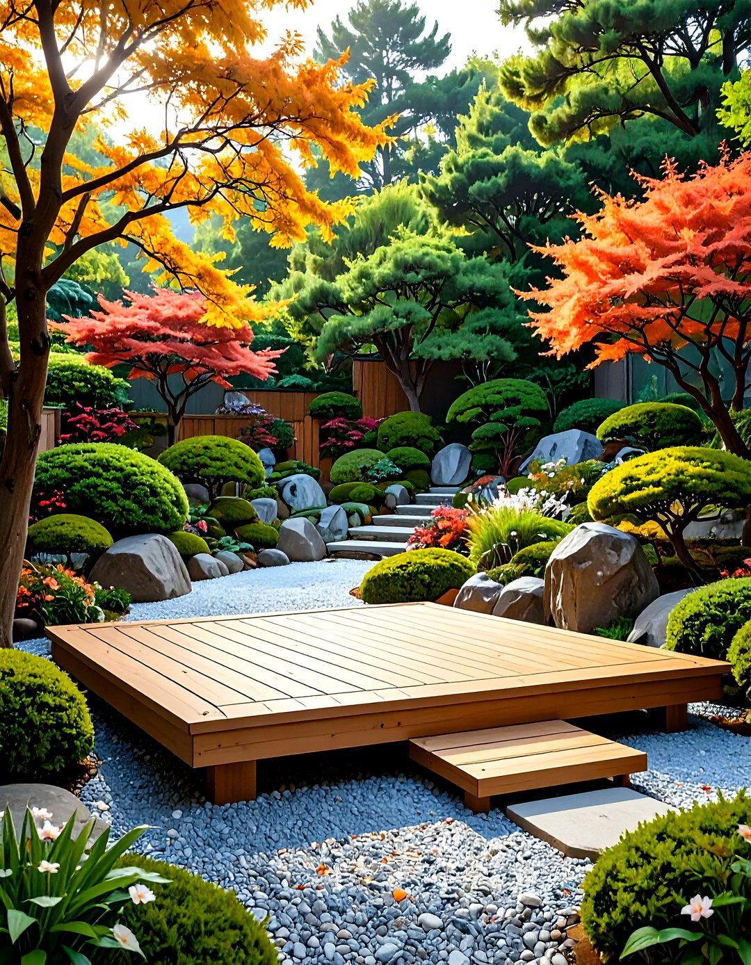 Small Deck with a Low Profile Platform Design - 30 simple small deck ideas