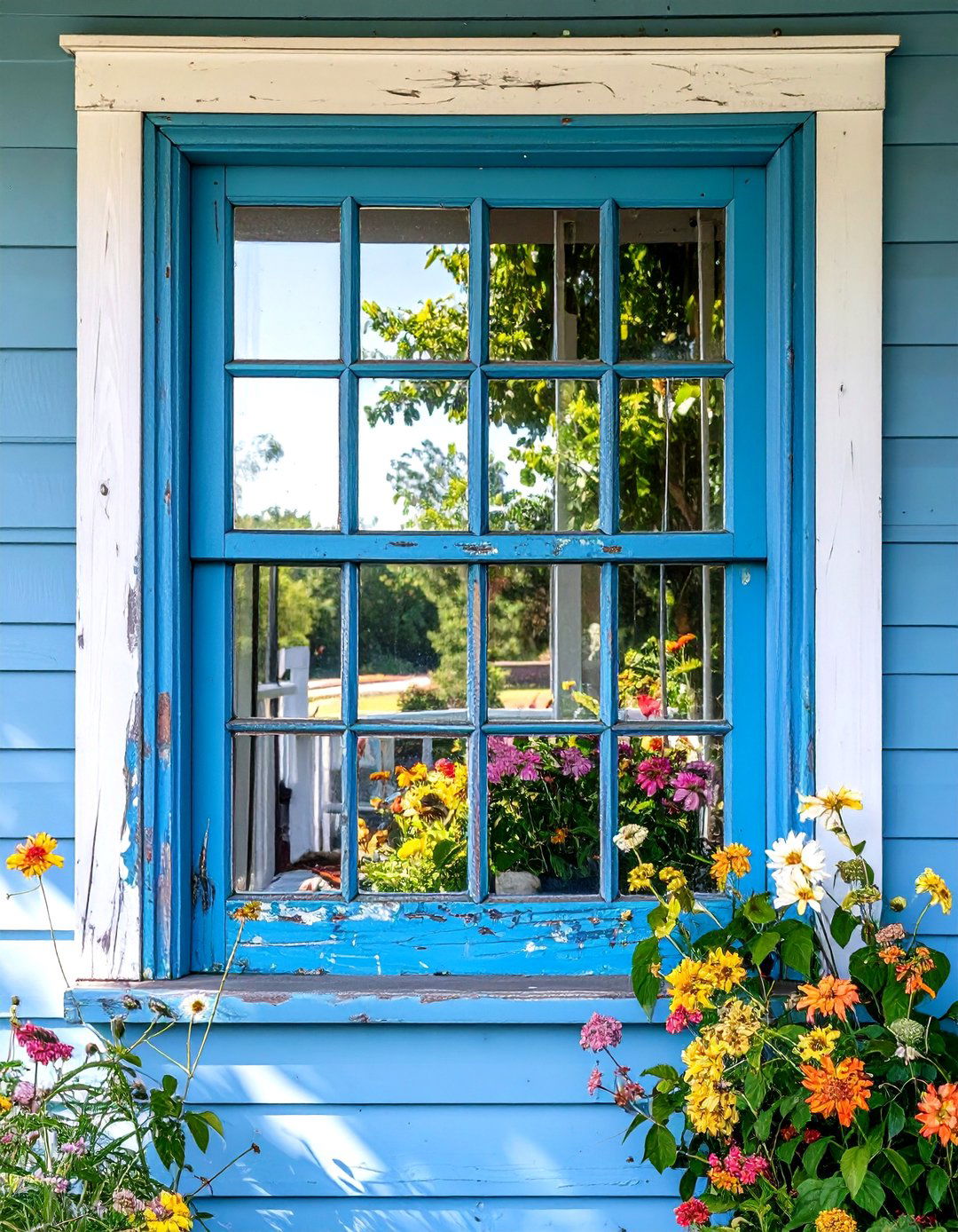 Small Front Porch with Architectural Salvage Pieces - 30 small front porch decorating ideas