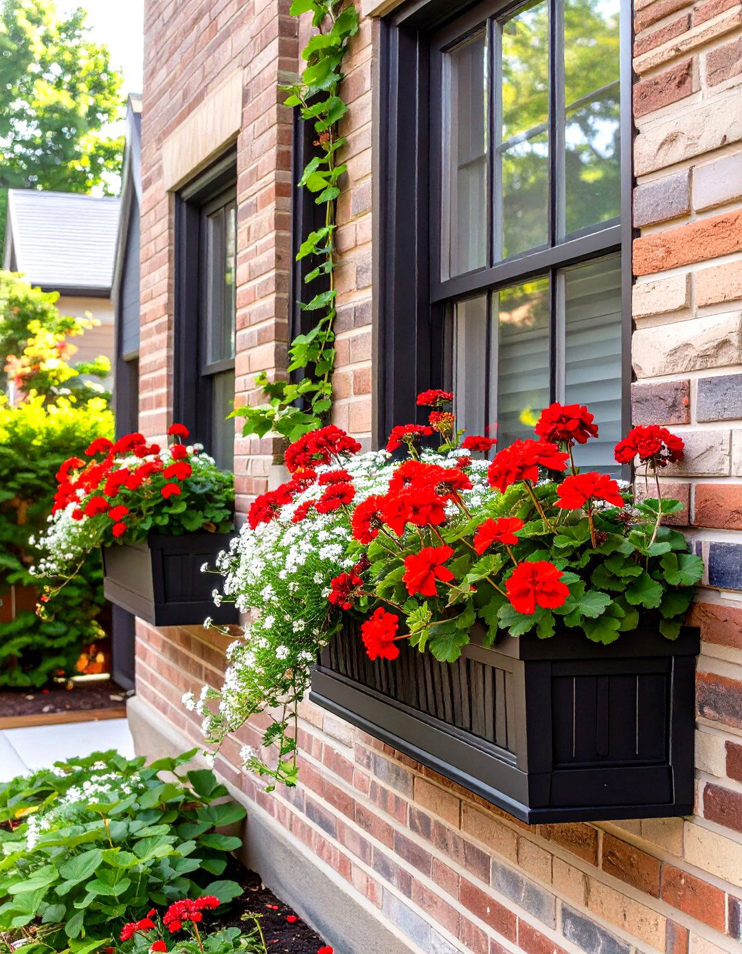 Small Front Yard Window Boxes - 30 small front yard landscaping ideas