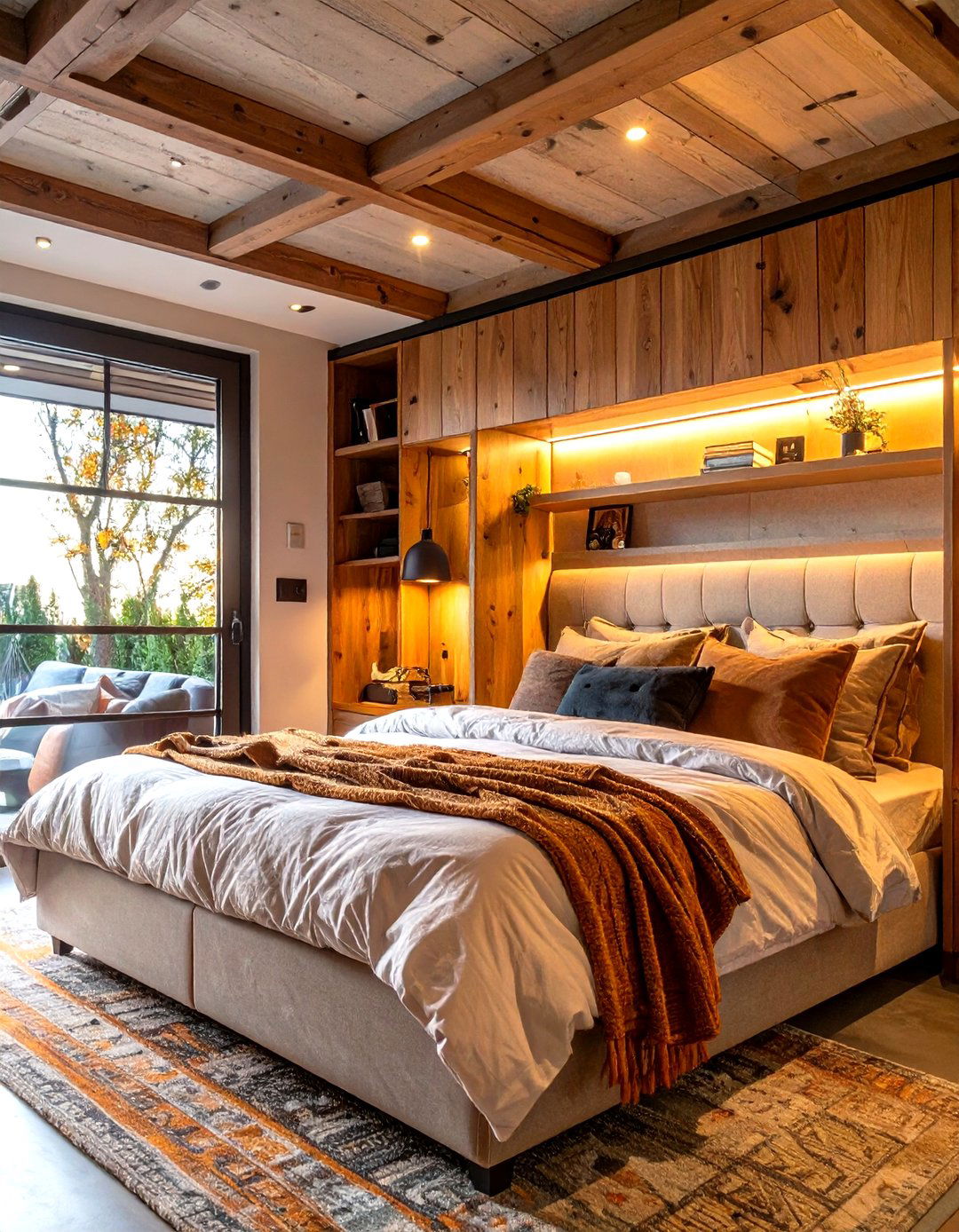 Small Garage Murphy Bed for a Guest Space - 30 small garage man cave ideas