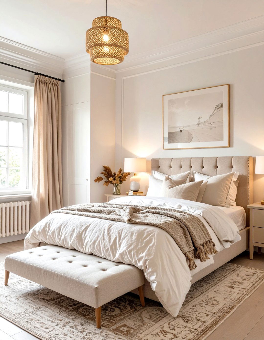 Small Guest Bedroom Using a Light and Airy Color Palette - 30 small guest bedroom ideas