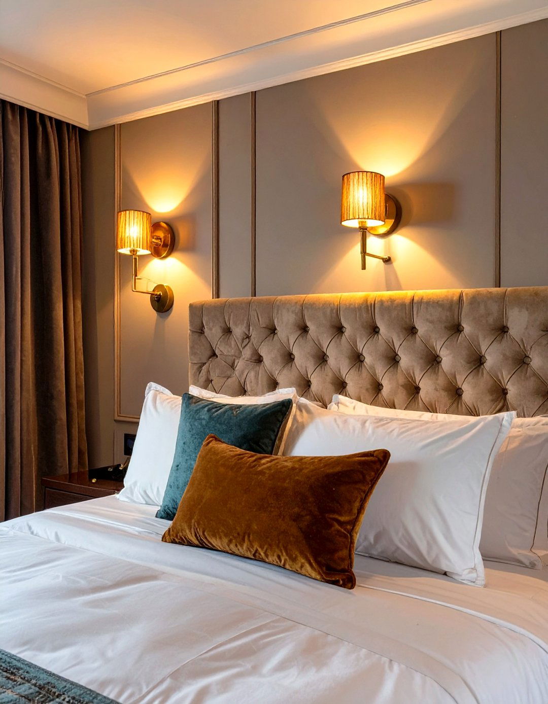 Small Guest Bedroom with Wall Sconces for Lighting - 30 small guest bedroom ideas