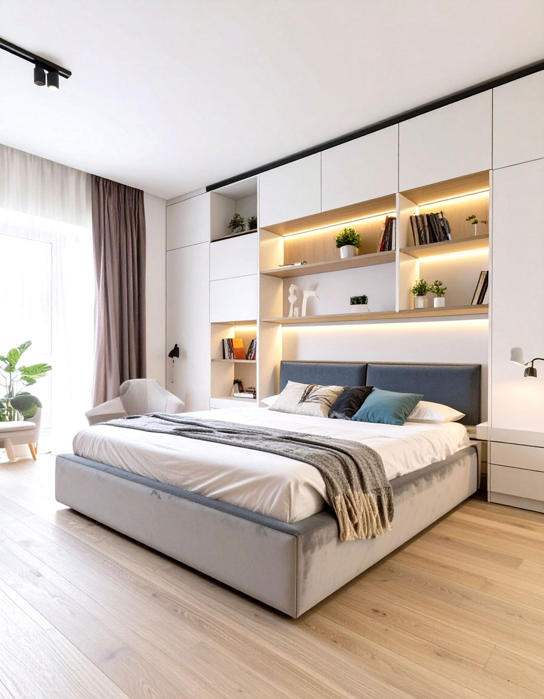 Small Home Design with a Wall Mounted Murphy Bed - 30 small home design ideas