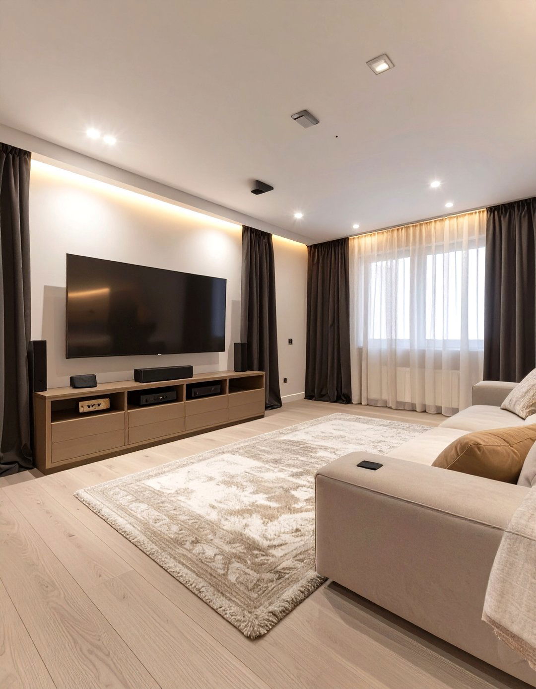 Small Home Theater in a Spare Bedroom - 30 small home theater ideas