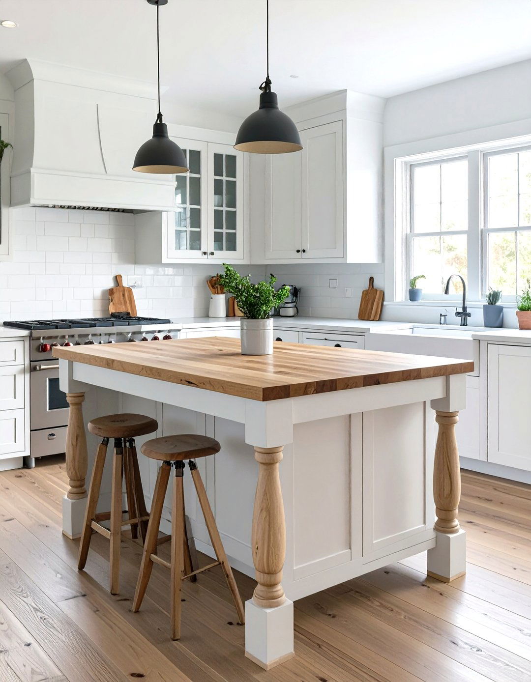 Small Kitchen Island on Legs - 30 small kitchen ideas with island