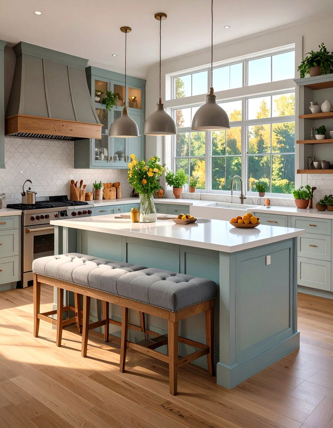 Small Kitchen Island with Built in Seating - 30 small kitchen ideas with island