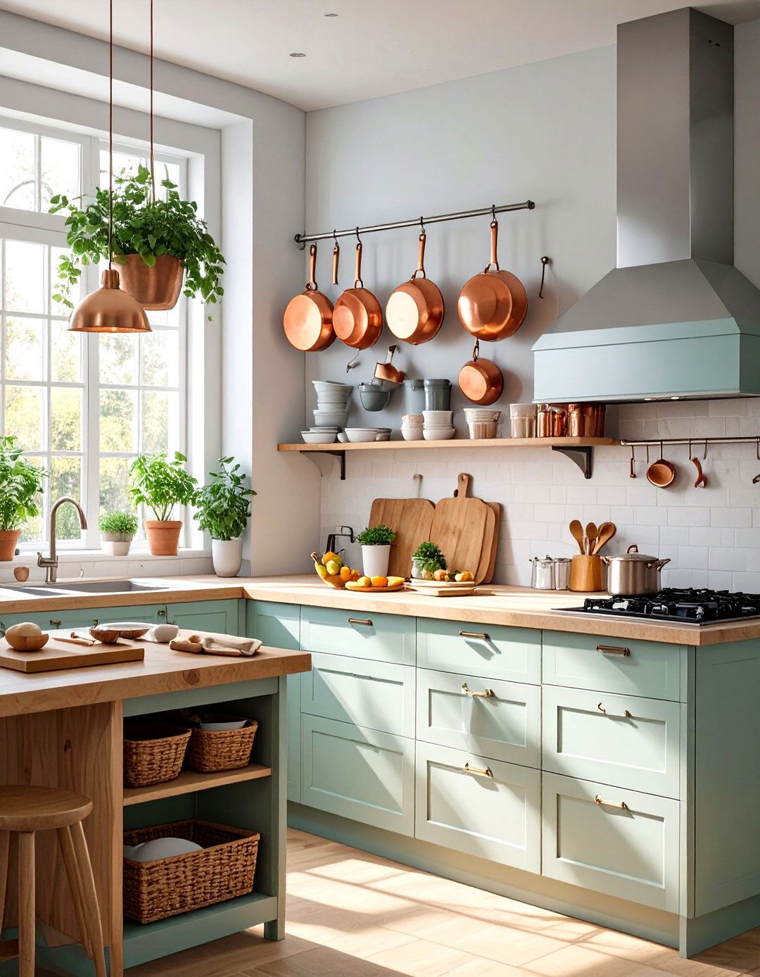 Small Kitchen Island with Vertical Storage Solutions - 30 small kitchen ideas with island