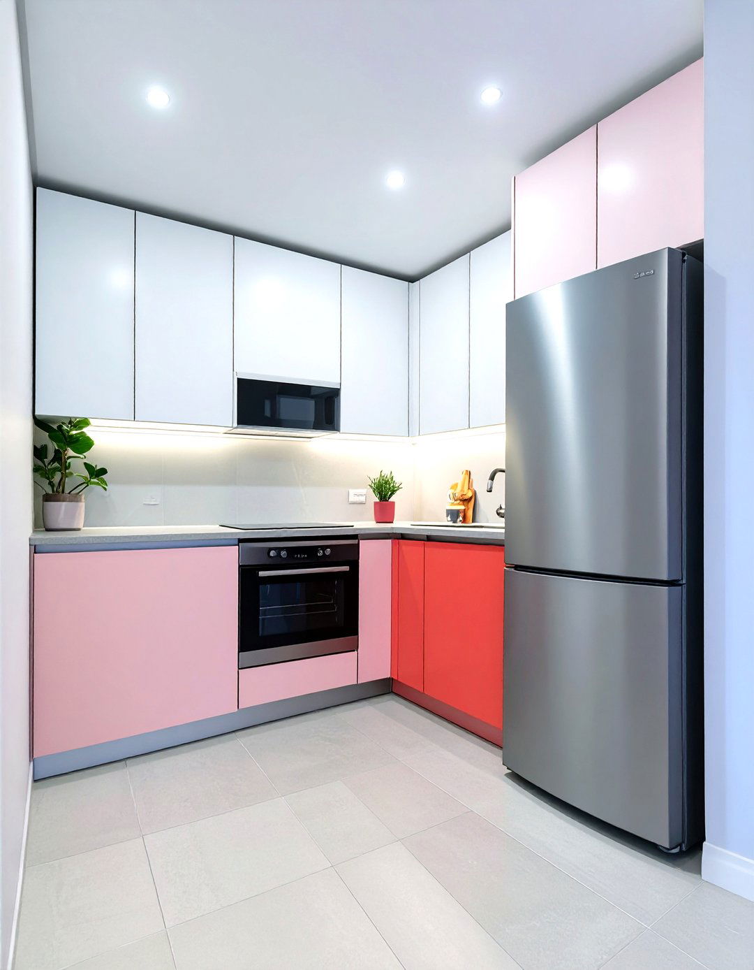 Small Kitchen Remodel with Compact Appliances - 30 small kitchen remodel ideas