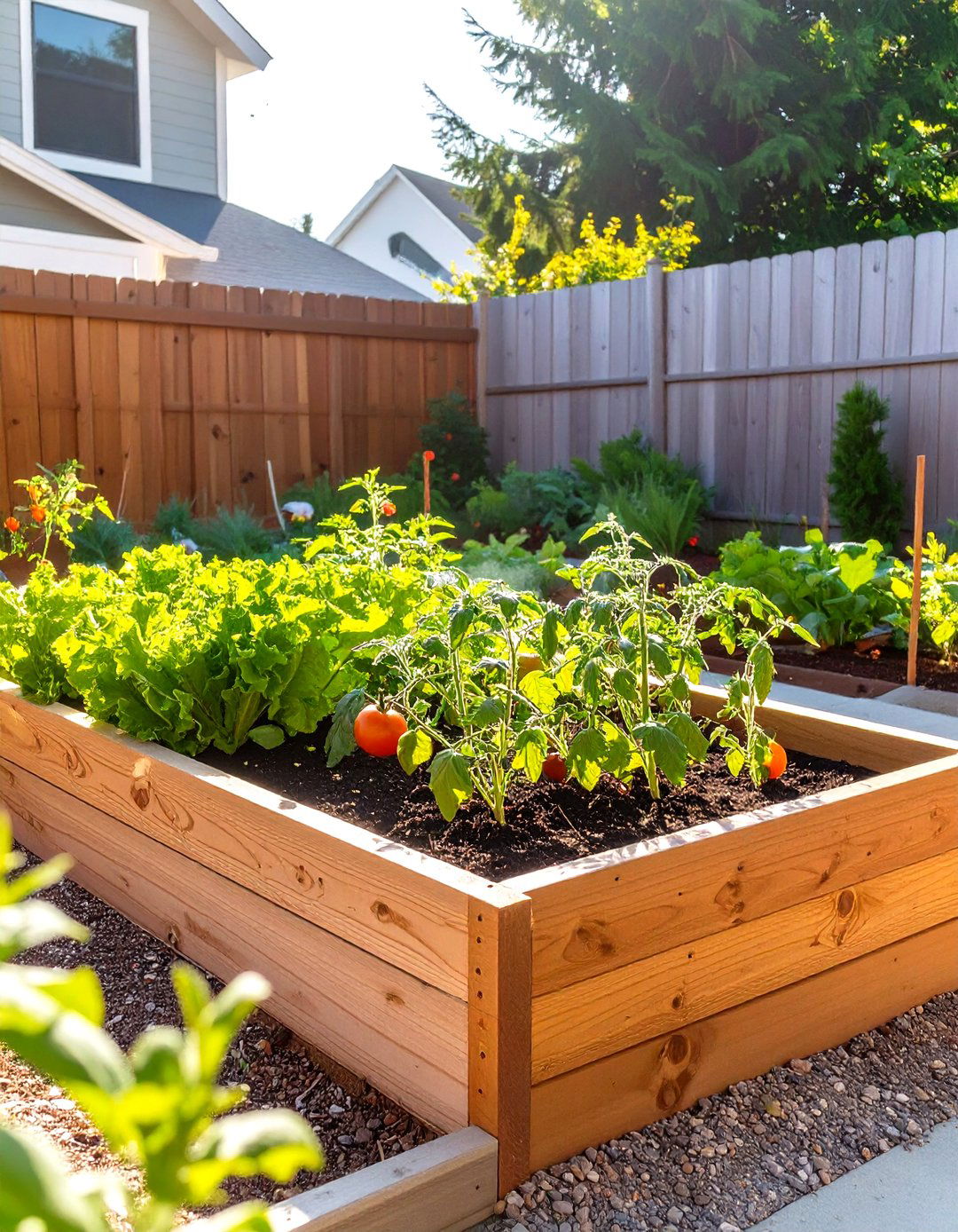 Small Landscaping with Raised Garden Beds - 30 small landscaping ideas