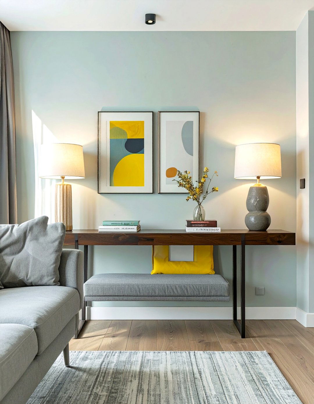 Small Living Room Layout with a Window Seat - 30 small living room layout ideas